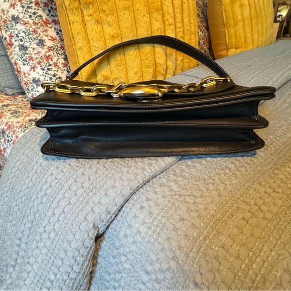 Coach Chain Tabby Shoulder Bag 30 Black - Picture 3 of 7